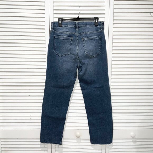 Kenzie High Rise The Slim Straight Dark Wash Jeans Size 10/30 - Picture 3 of 3